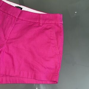 J. Crew Pink Cotton 3.5” City Shorts Size 6
